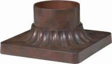 Nuvo 25/1203 - ALUMINUM POST BASE OLD BRONZE