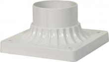 Nuvo 25/1205 - ALUMINUM POST BASE WHITE