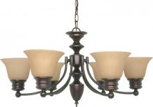 Nuvo 60/1274 - EMPIRE 6 LT CHANDELIER