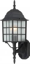 Nuvo 60/3479 - Adams - 1 Light - 18" Outdoor Wall with Frosted Glass; Color retail packaging