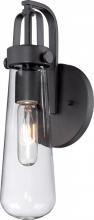 Nuvo 60/5361 - Beaker - 1 Light Wall Sconce with Clear Glass -Aged Bronze Finish