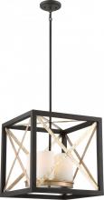 Nuvo 60/6134 - BOXER 4 LIGHT PENDANT