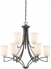 Nuvo 60/6379 - CHESTER - 9 LIGHT CHANDELIER