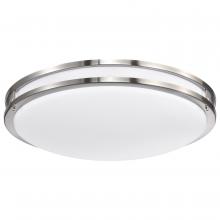 Nuvo 62/1638 - LED GLAMOUR BN 24" FLUSH