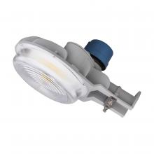 Nuvo 65/683 - 60 Watt LED Area Light with Photocell; CCT Selectable and Dimmable; Gray Finish; 120-277 Volts;