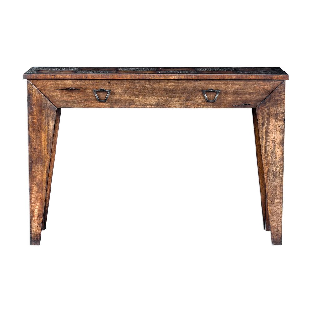 Uttermost Delara Wood Console Table