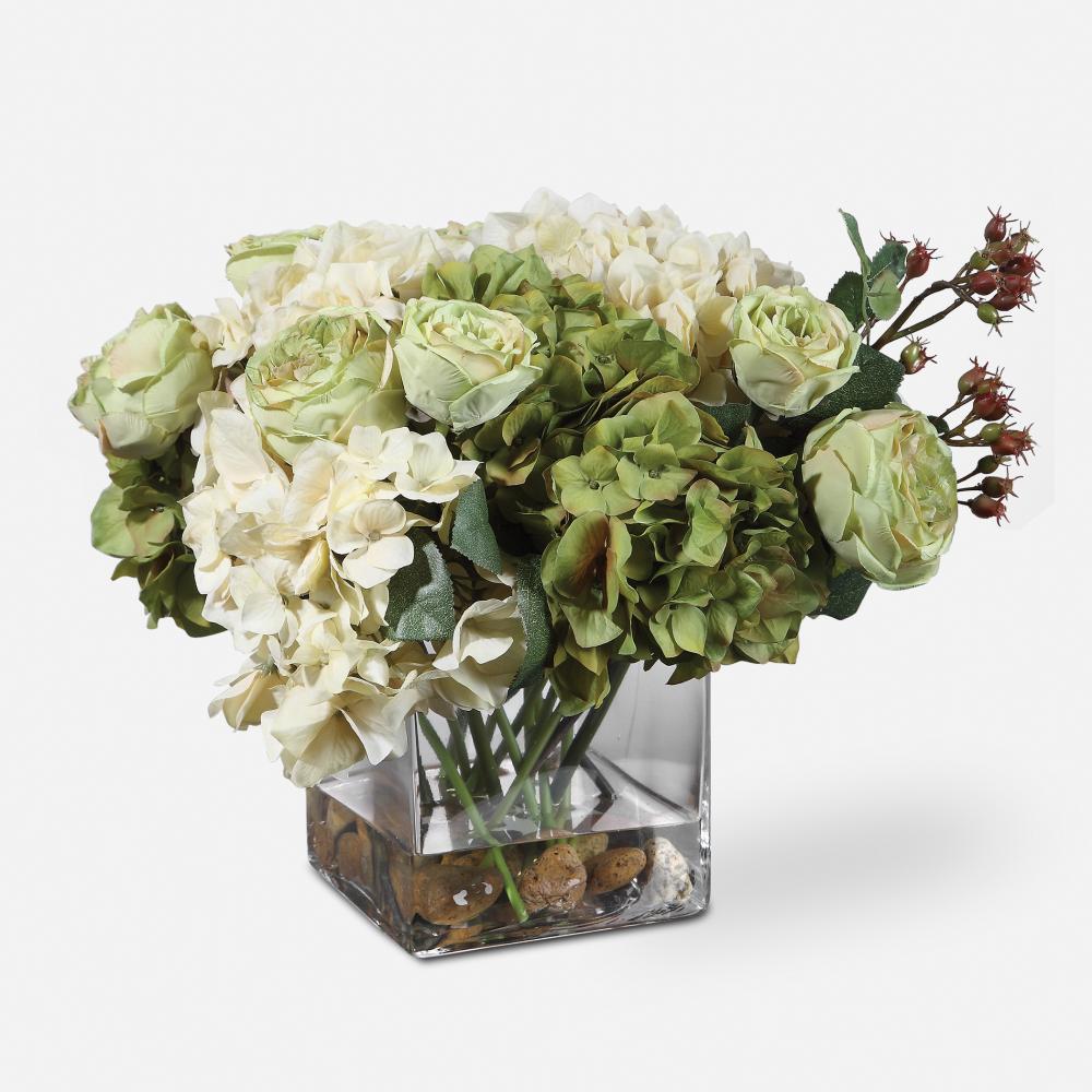 Uttermost Cecily Hydrangea Bouquet