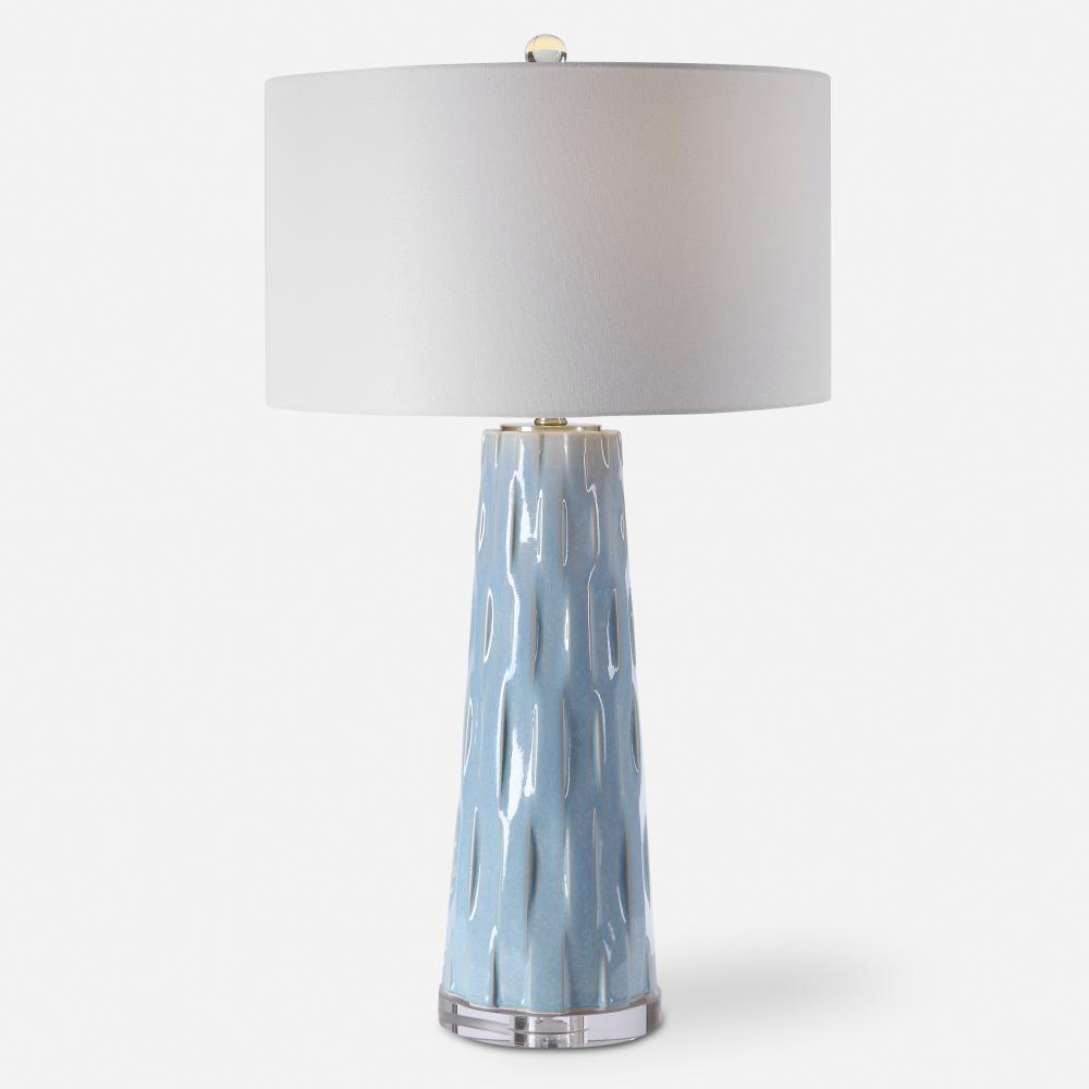 Uttermost Brienne Light Blue Table Lamp