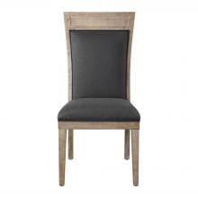 Uttermost 23440 - Uttermost Encore Dark Gray Armless Chair