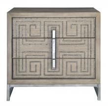 Uttermost 25369 - Uttermost Devya Gray Oak Accent Chest