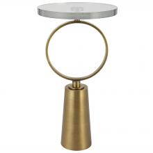 Uttermost 25178 - Uttermost Ringlet Brass Accent Table