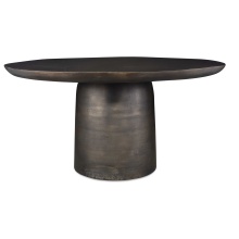 Uttermost 50219 - Uttermost Madrone Golden Dark Bronze Outdoor Dining Table