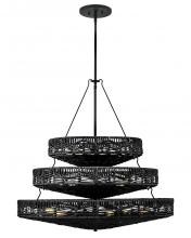 Hinkley 42308BK-BK - Medium Multi Tier Chandelier