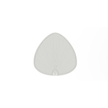 Fanimation BPP1MW - Islander DC 22 inch Indoor/Outdoor Ceiling Fan Wide Oval Palm Blade Set of 5 - Matte White