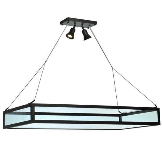 49"L Plateau Oblong Inverted Pendant