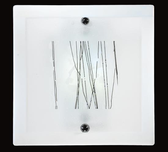 12"W Metro Fusion Twigs LED Glass Wall Sconce