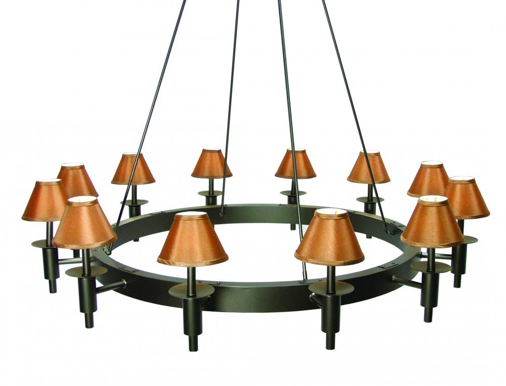 60" Wide Calais 12 Light Chandelier