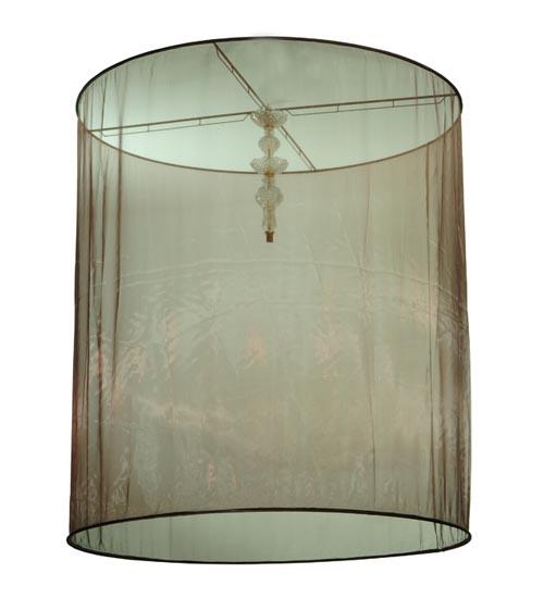 48"W X 55"H Organza Sheer Shade