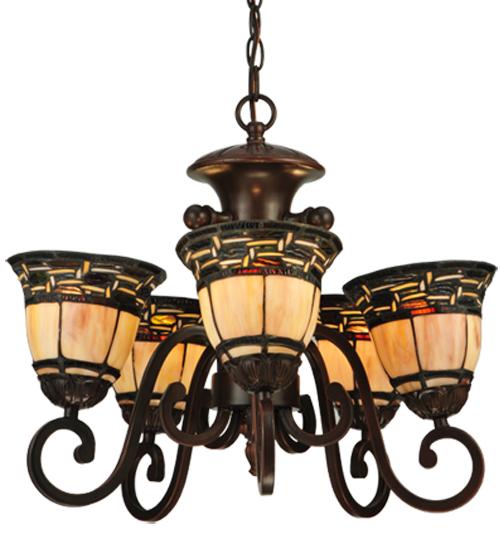 20"W Ilona 5 LT Chandelier