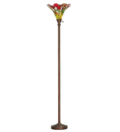 73.5"H Tulip Torchiere