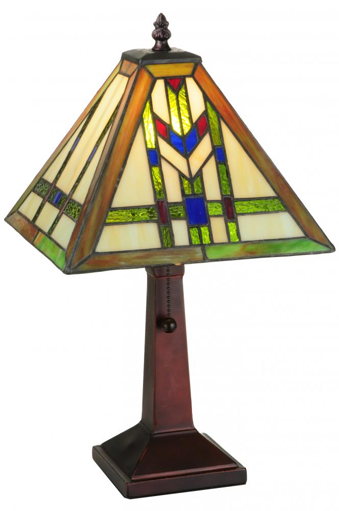 17.5" High Prairie Wheat Table Lamp