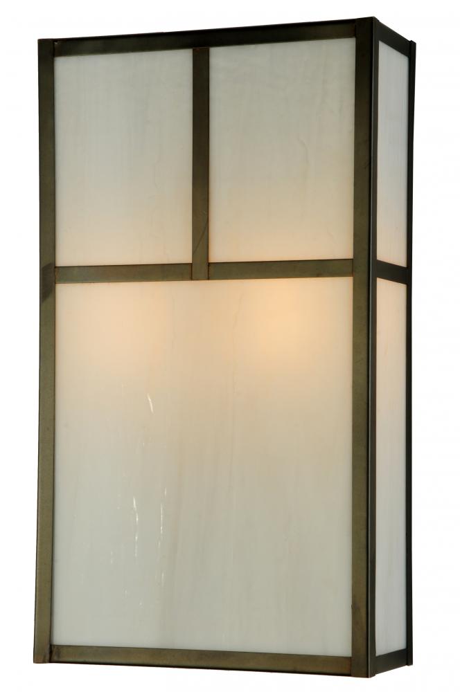10"W Hyde Park T Mission Wall Sconce