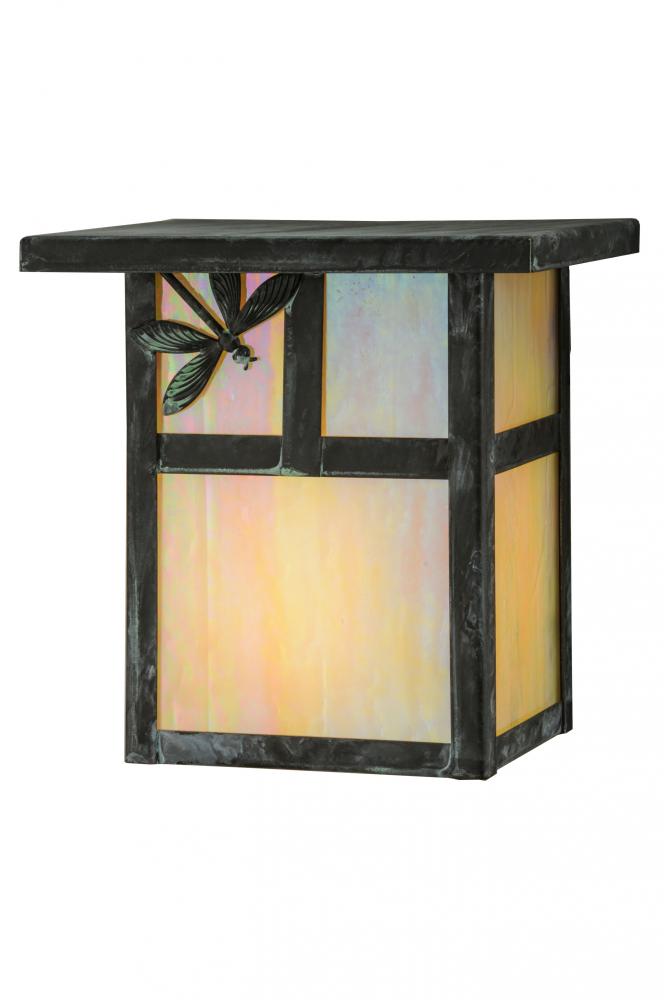 6.5"W Hyde Park T Mission Dragonfly Wall Sconce