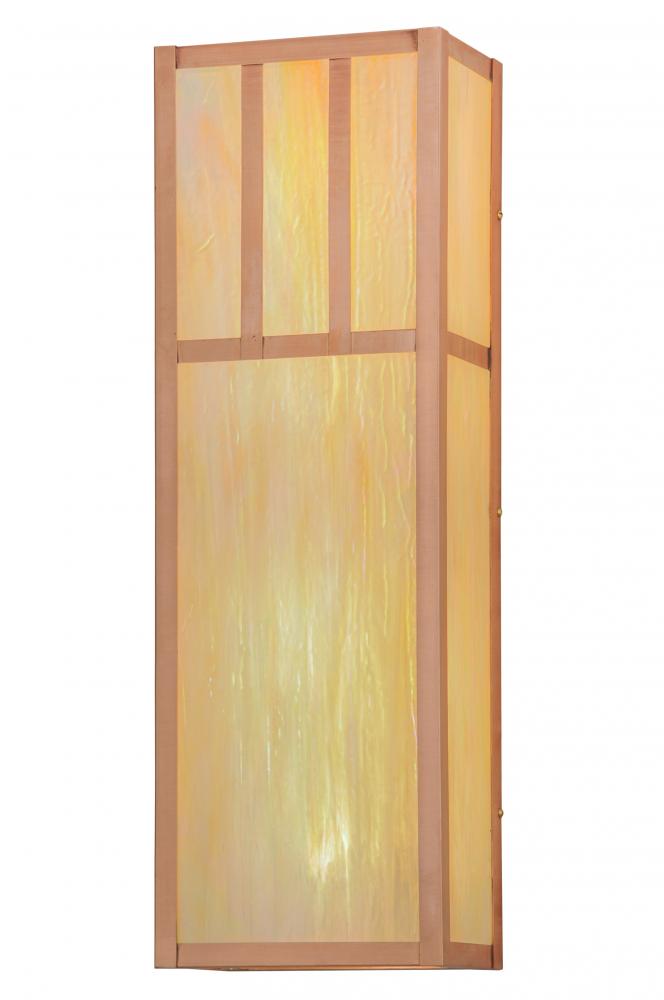 10"W Double Bar Mission Wall Sconce