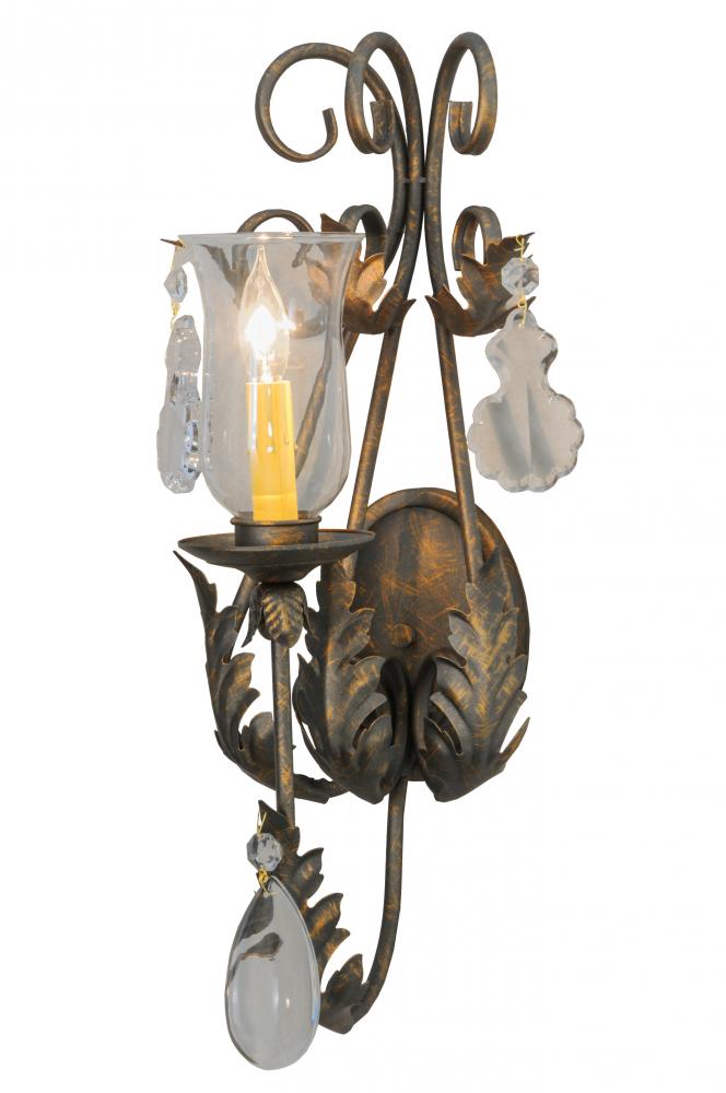 9"W French Elegance Wall Sconce