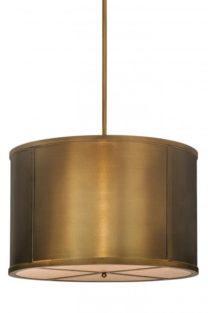 36" Wide Cilindro Drum LED Pendant