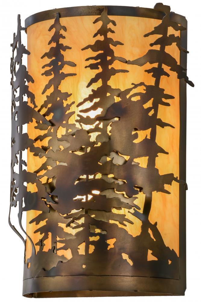 14"W Tall Pines Wall Sconce