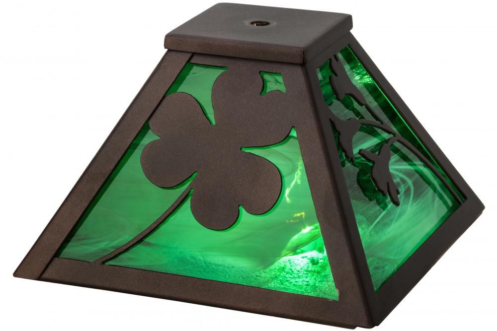 8"Sq Shamrock Shade