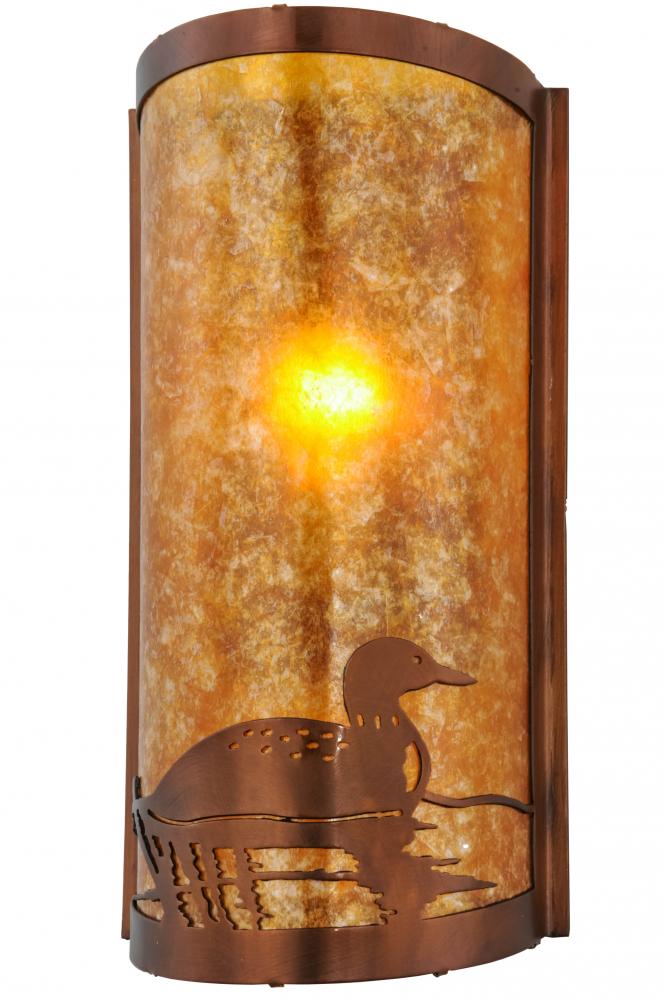 9"W Loon Right Wall Sconce