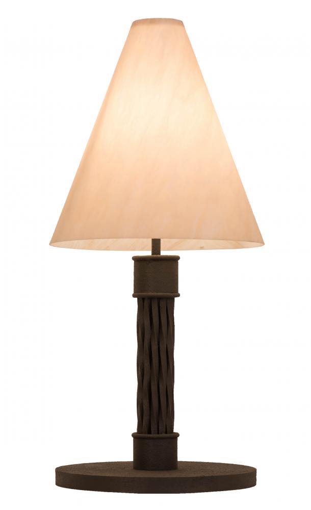 17"W Cone Mosset Table Lamp