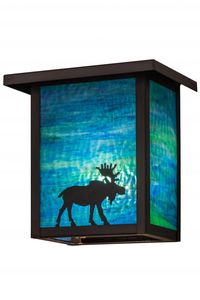 8"W Hyde Park Moose Wall Sconce