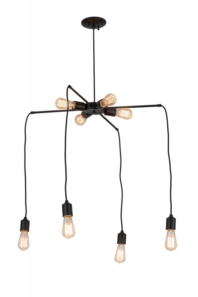 30"W Alva 8 LT Chandelier