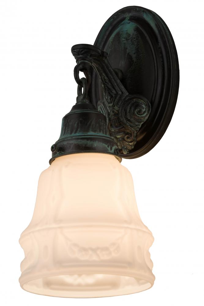 5"W Revival Garland Wall Sconce