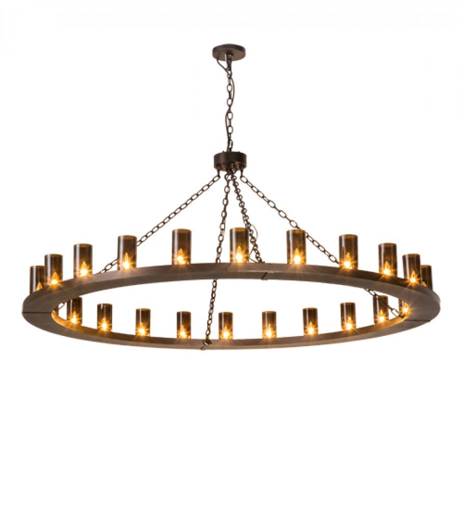 72" Wide Loxley 24 LT Chandelier