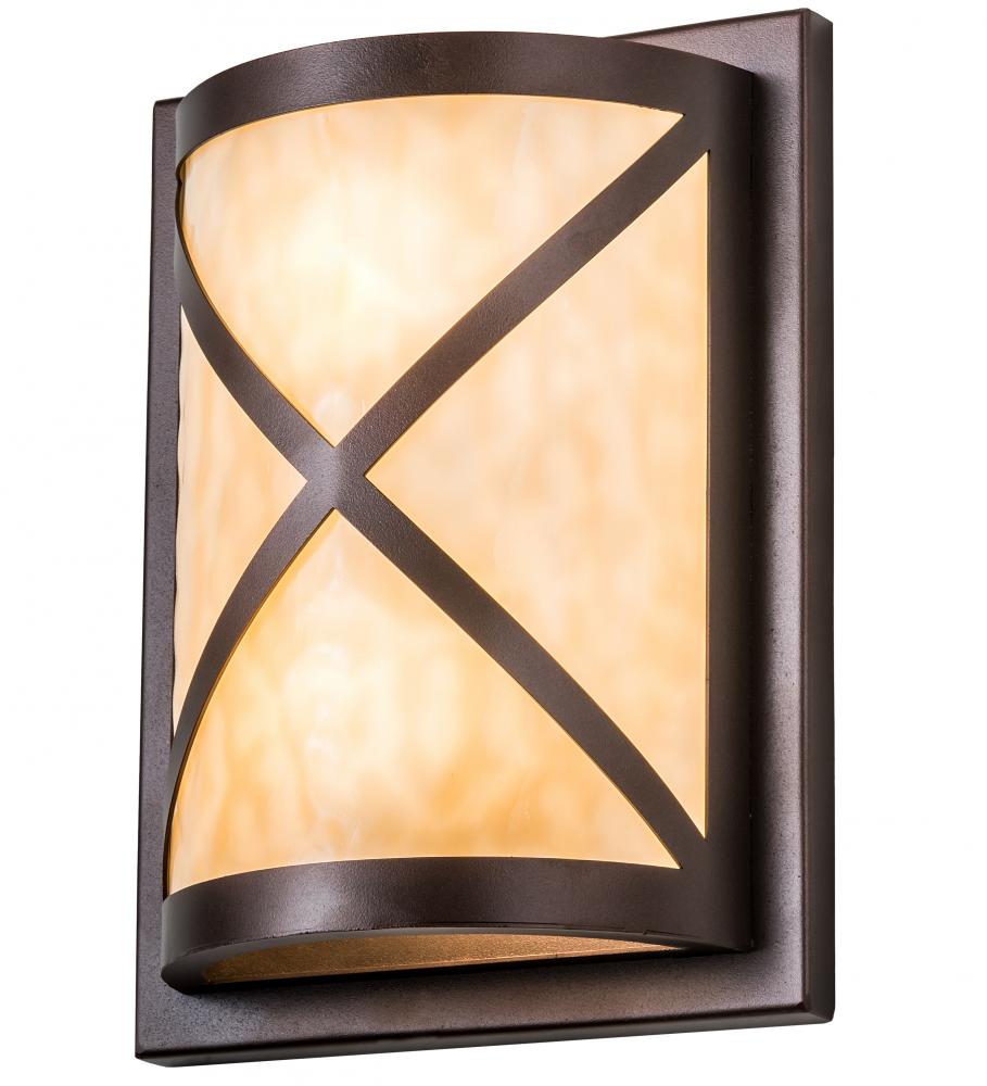 9" Wide Whitewing Wall Sconce