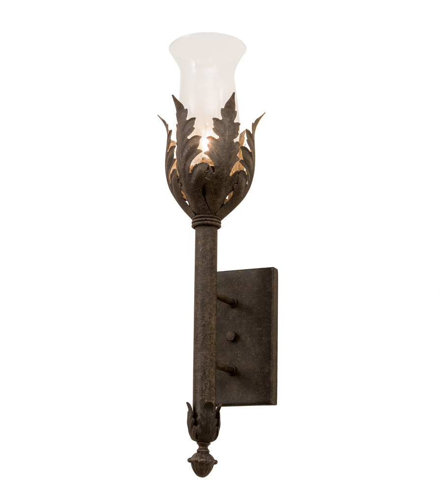 7" Wide French Elegance Wall Sconce
