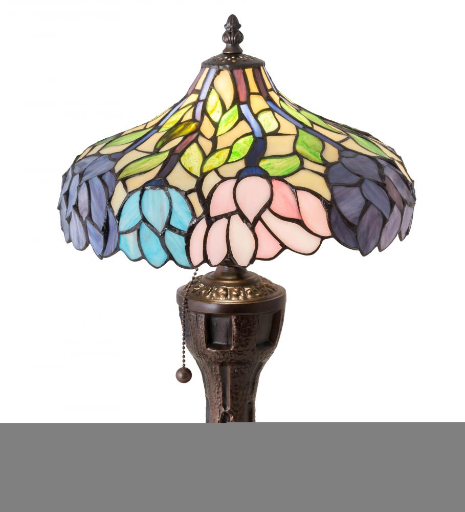 17" High Wisteria Table Lamp