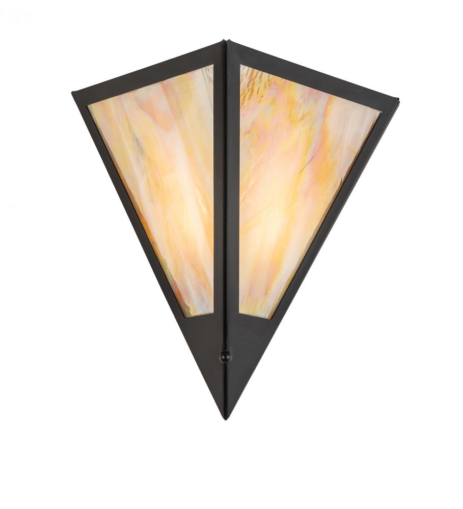 14" Wide Mission Point Wall Sconce