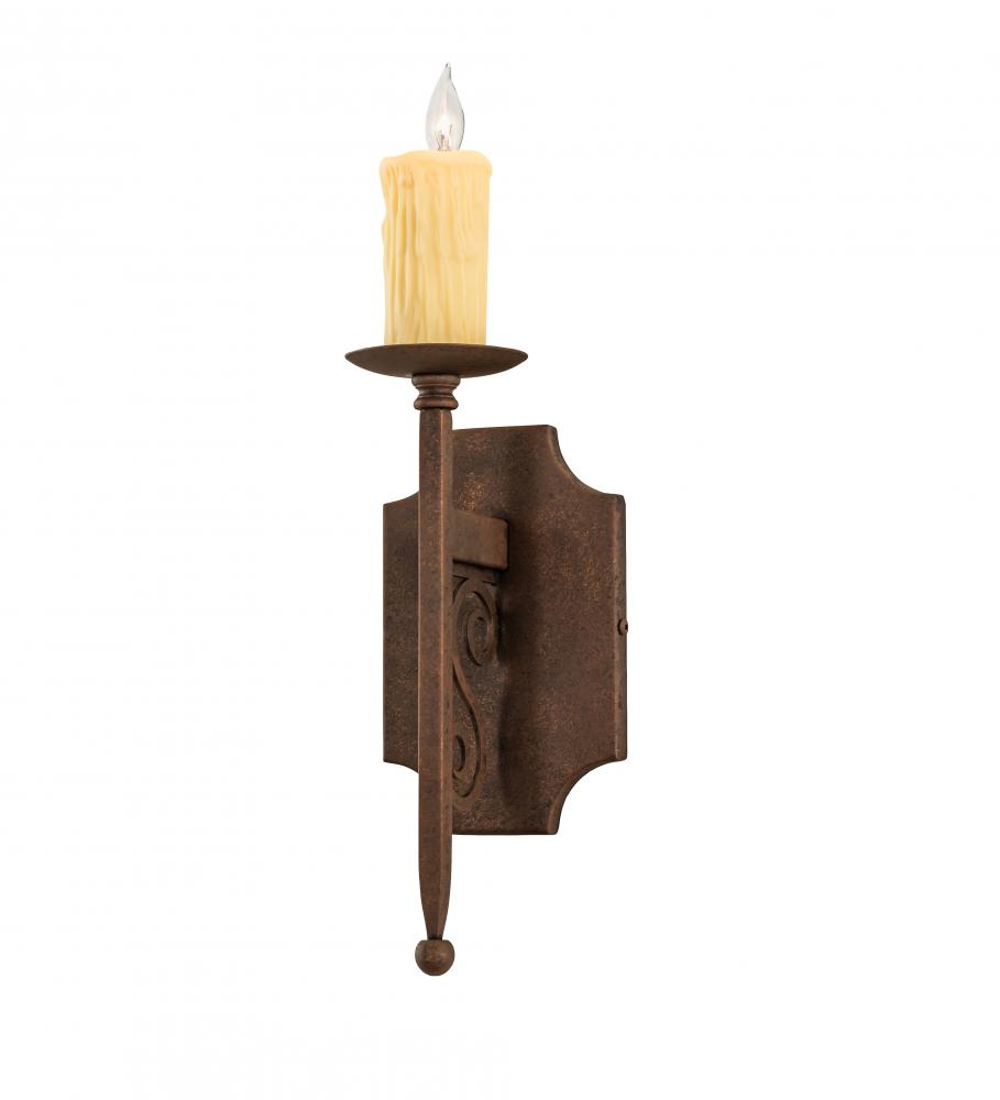 5" Wide Toscano 1 Light Wall Sconce