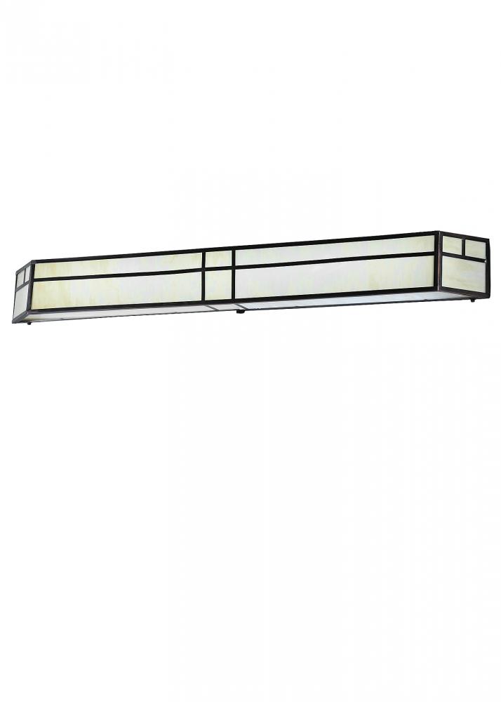 50" Wide Hyde Park Double Bar Mission Wall Sconce