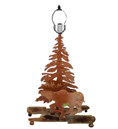 21" High Moose on the Loose Accent Lamp