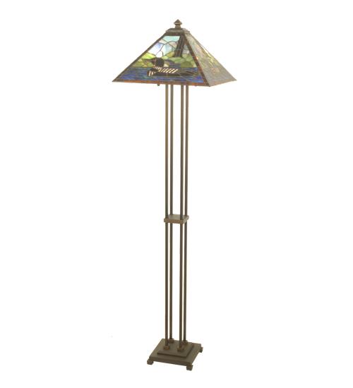 63"H Loon Floor Lamp