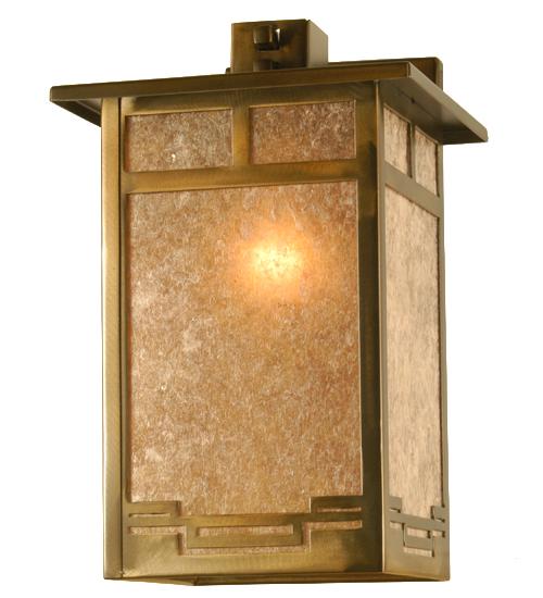 9" Wide Roylance Solid Mount Wall Sconce