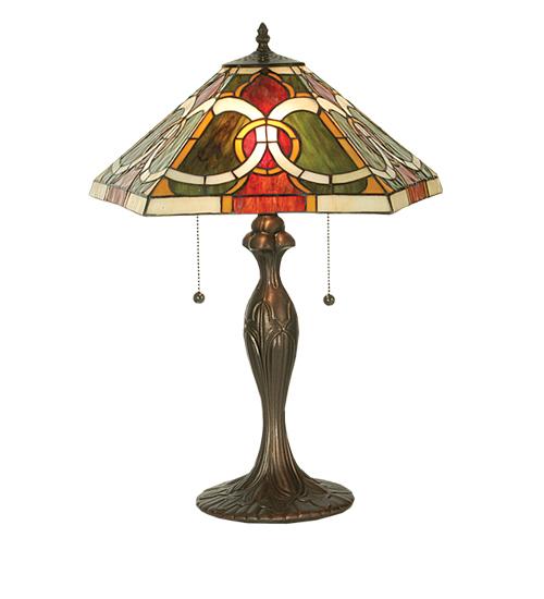 22.5"H Moroccan Table Lamp