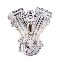 Meyda White 10040 - 15" Wide Motorcycle Motor Wall Sconce