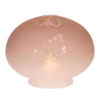 GLOBE PINK GRAPE ETCHED
